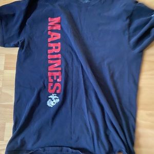 Navy blue marine shirt